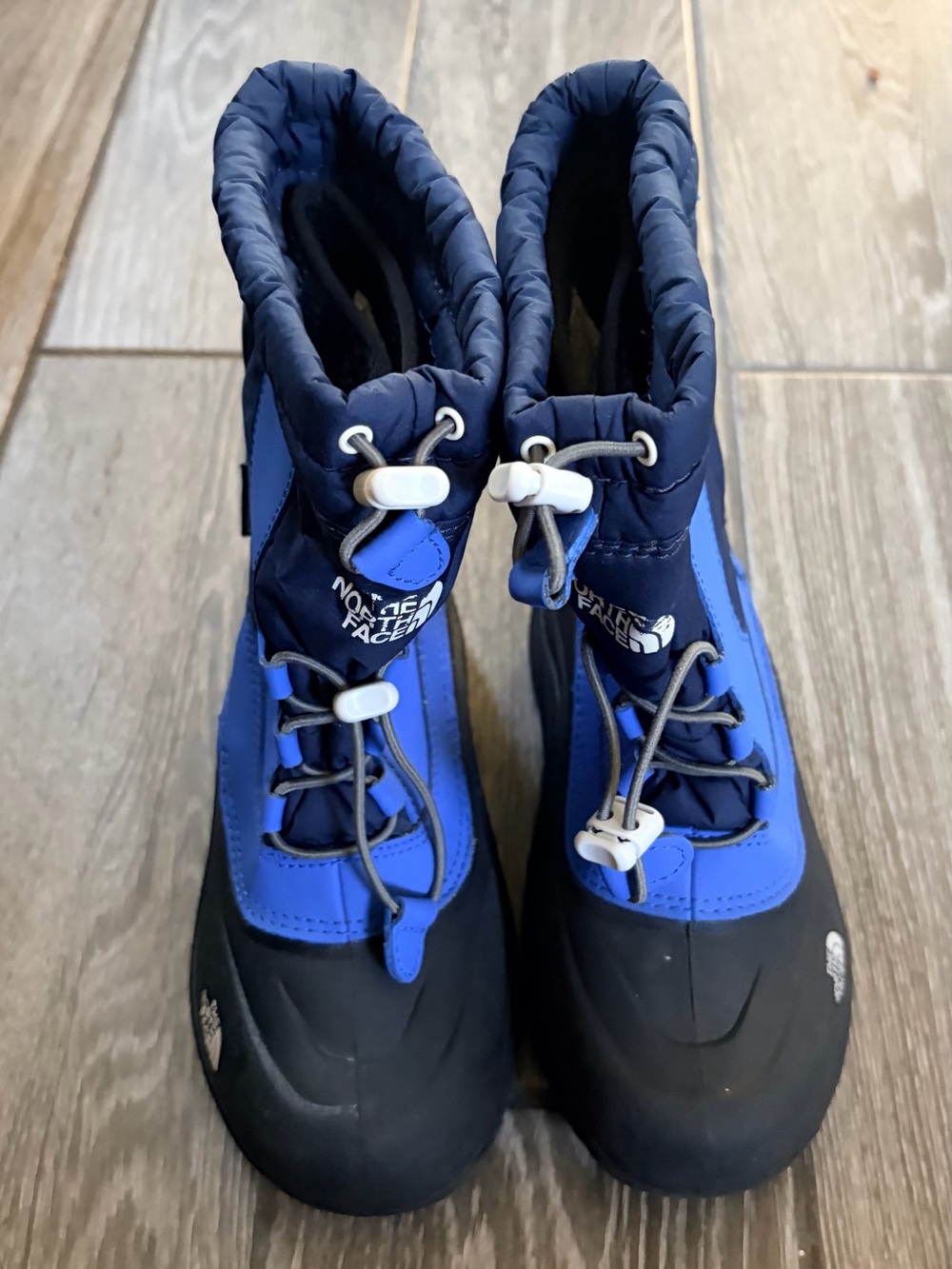 The North Face Kids' Navy and Royal Blue Snow Boots